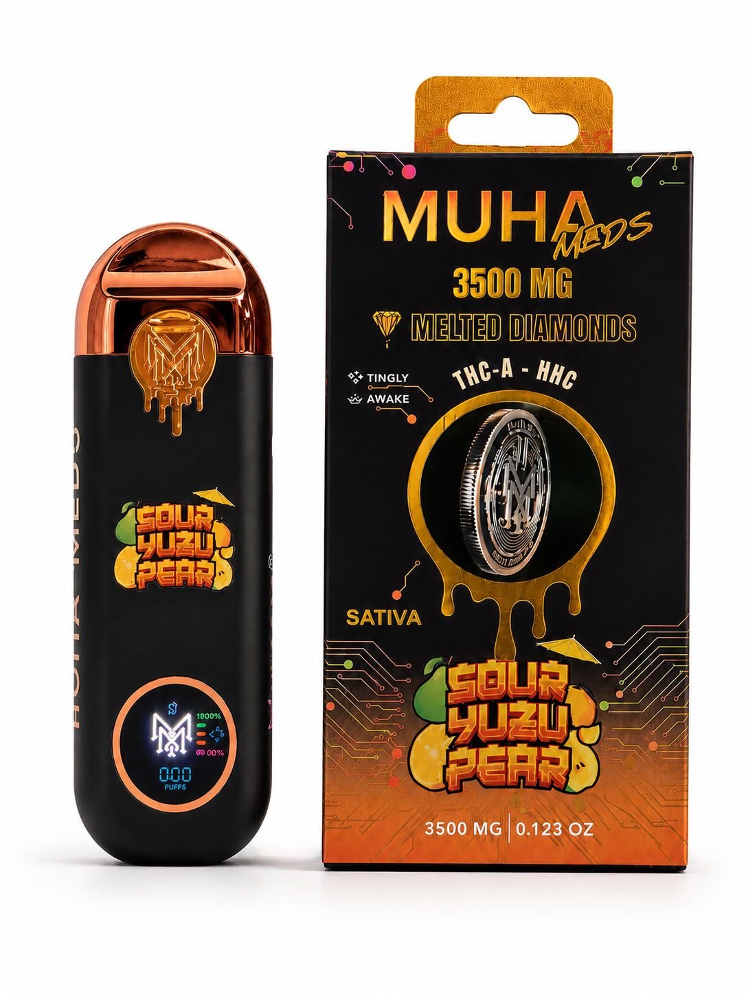 Muha Meds – Sour Yuzu Pear 3.5G Muha Meds